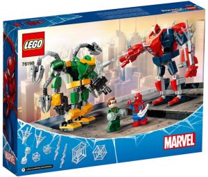 LEGO de Armadura Robótica de Spider-man y Doctor Octopus de LEGO Marvel Mech Armor 76198 3