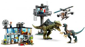 Lego De Ataque Del Giganotosaurio Y El Therizinosaurio Lego Jurassic World 76949 2