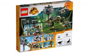 Lego De Ataque Del Giganotosaurio Y El Therizinosaurio Lego Jurassic World 76949 3