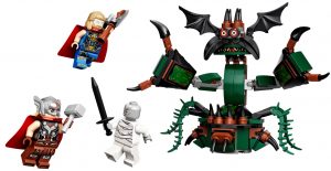 Lego De Ataque Sobre Nuevo Asgard De Thor 76207