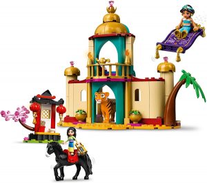 Lego De Aventura De Jasmine Y Mulán De Lego Disney 43208