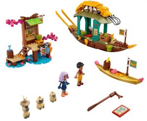 Lego De Barco De Boun De Raya Y El último Dragón De Lego Disney 43185 2