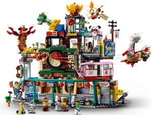 Lego De Ciudad De Los Faroles De Monkie Kid 80036 2