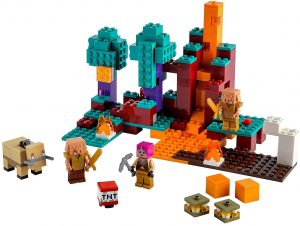 Lego De El Bosque Deformado De Minecraft 21168 3