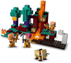 Lego De El Bosque Deformado De Minecraft 21168