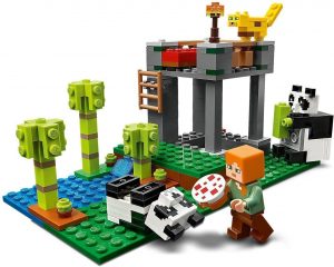 Lego De El Criadero De Pandas De Minecraft 21158 3