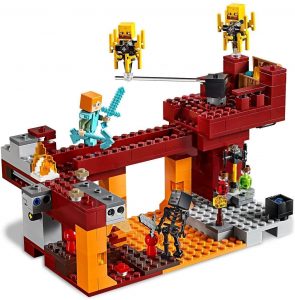 Lego De El Puente Del Blaze De Minecraft 21154 2