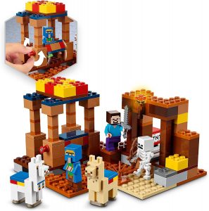 Lego De El Puesto Comercial De Minecraft 21167 3