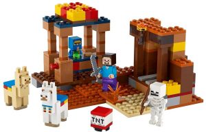 Lego De El Puesto Comercial De Minecraft 21167