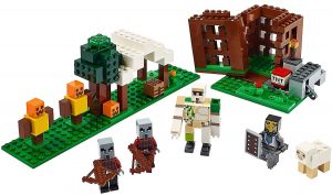 Lego De El Puesto De Saqueadores De Minecraft 21159