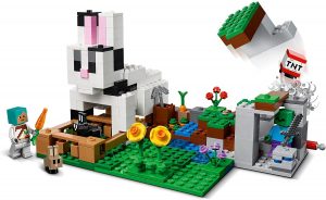 Lego De El Rancho Conejo De Minecraft 21181 2