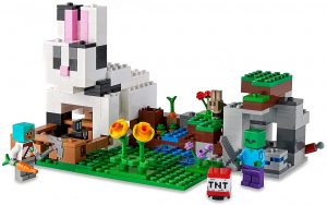 Lego De El Rancho Conejo De Minecraft 21181