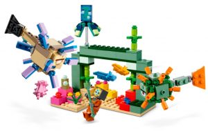 Lego De La Batalla Contra El Guardián De Minecraft 21180 2