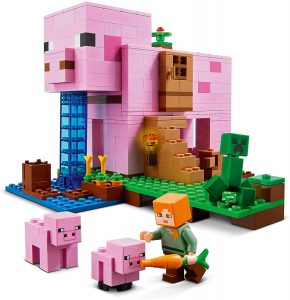Lego De La Casa Cerdo De Minecraft 21170 2
