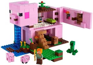 Lego De La Casa Cerdo De Minecraft 21170