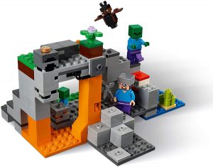 Lego De La Cueva De Los Zombis De Minecraft 21141 2