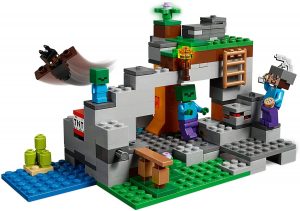 Lego De La Cueva De Los Zombis De Minecraft 21141