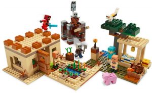 Lego De La Invasión De Los Illager De Minecraft 21160 2