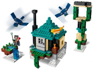Lego De La Torre Al Cielo De Minecraft 21173 2