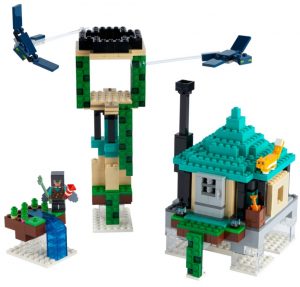 Lego De La Torre Al Cielo De Minecraft 21173
