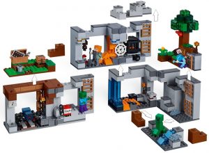 Lego De Las Aventuras SubterrÃ¡neas De Minecraft 21147 3