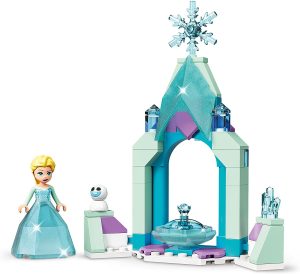 Lego De Patio Del Castillo De Elsa De Frozen De Lego Disney 43199