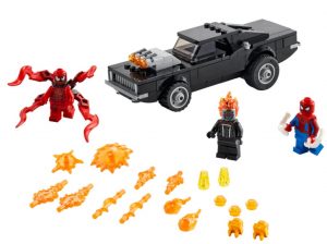 LEGO de Spider-man y el Motorista Fantasma vs Carnage 76173 2
