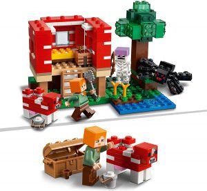 Lego De La Casa Champiñón De Minecraft 21179 2