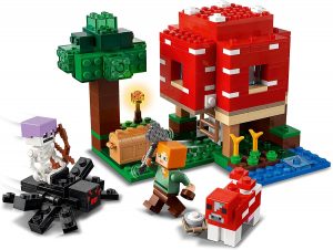 Lego De La Casa Champiñón De Minecraft 21179