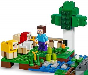 Lego De La Granja De Lana De Minecraft 21153 3