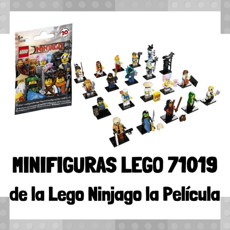 Lee m谩s sobre el art铆culo Minifiguras de LEGO 71019 de la LEGO Ninjago Pel铆cula