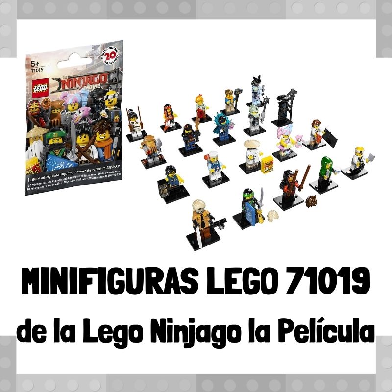 Lee mÃ¡s sobre el artÃ­culo Minifiguras de LEGO 71019 de la LEGO Ninjago PelÃ­cula