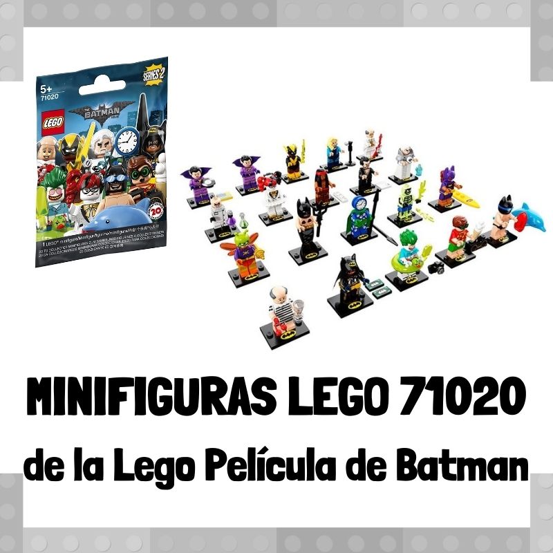 Lee más sobre el artículo Minifiguras de LEGO 71020 de la LEGO Película de Batman