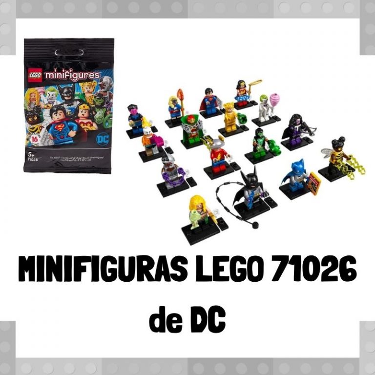Lee más sobre el artículo Minifiguras de LEGO 71026 de DC Super Heroes