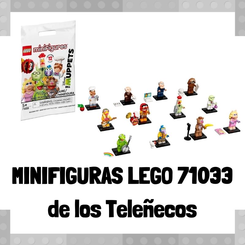 Lee más sobre el artículo Minifiguras de LEGO 71033 de los Teleñecos