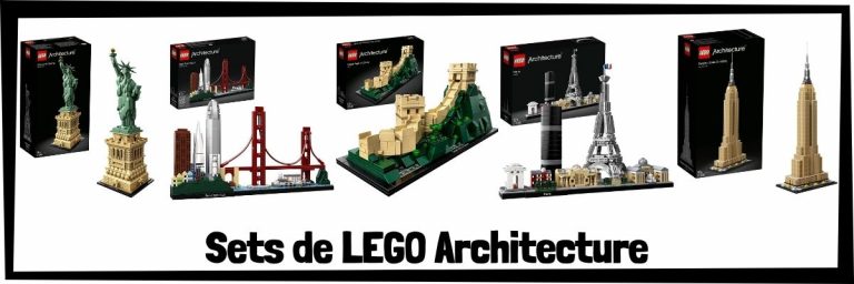 Sets de LEGO Architecture - Juguetes de bloques de construcción de LEGO Architecture