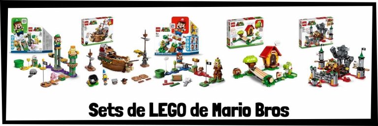 Sets de LEGO de Mario Bros - Juguetes de bloques de construcción de LEGO de Super Mario Bros