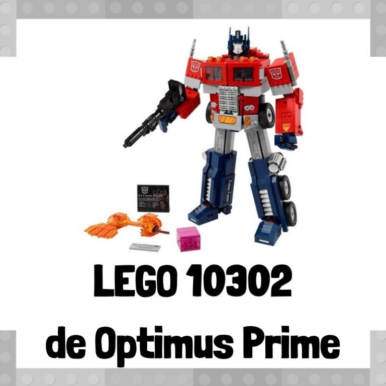 Lee mÃ¡s sobre el artÃ­culo Set de LEGO 10302 de Optimus Prime