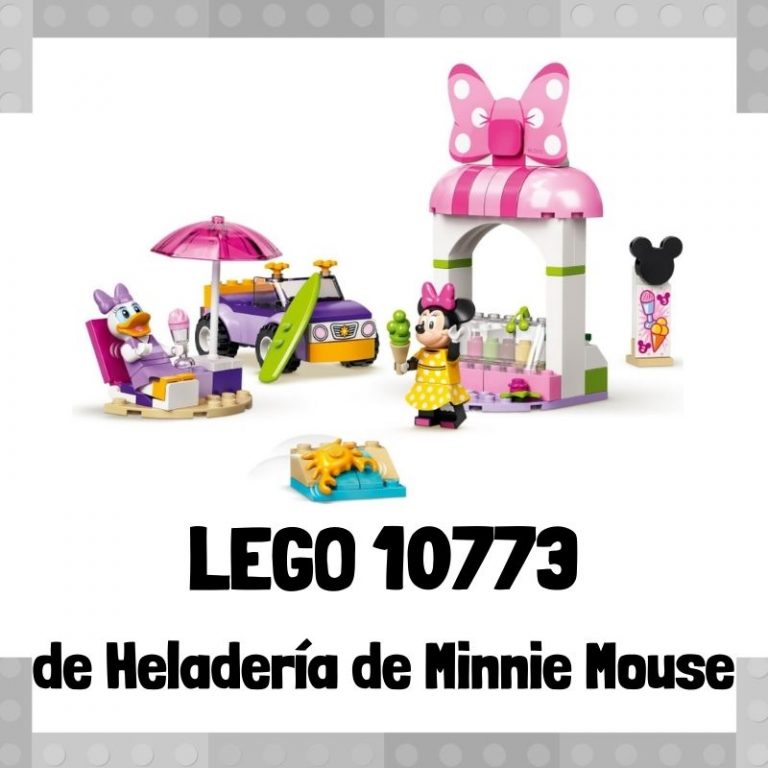Lee mÃ¡s sobre el artÃ­culo Set de LEGO 10773 de HeladerÃ­a de Minnie Mouse de Disney