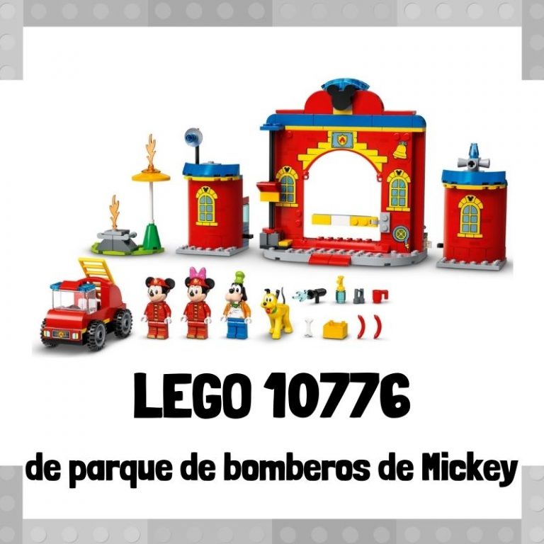 Lee mÃ¡s sobre el artÃ­culo Set de LEGO 10776 de Parque de bomberos de Mickey de Disney