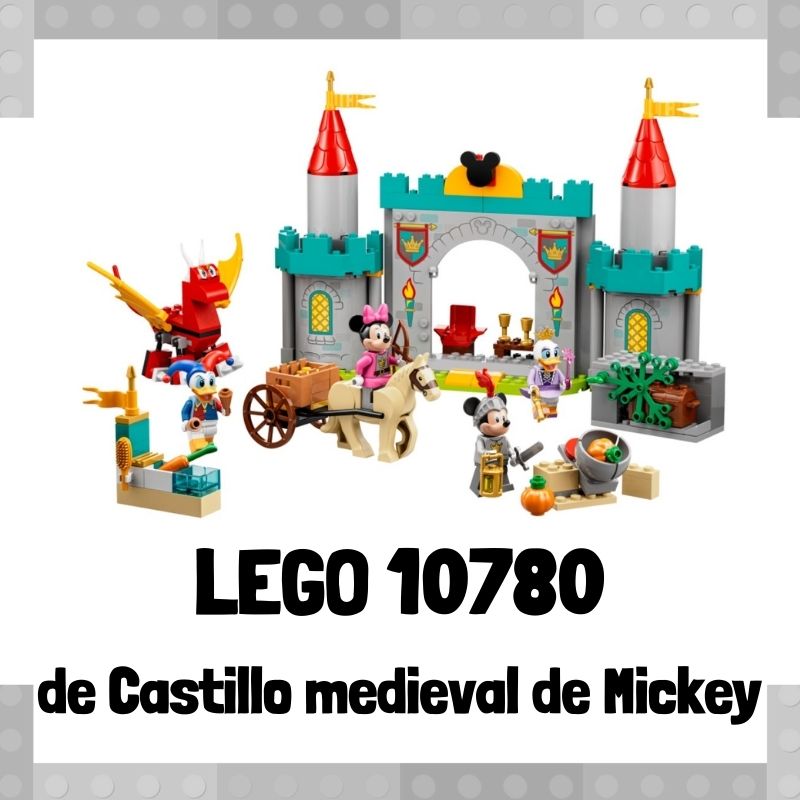 Lee mÃ¡s sobre el artÃ­culo Set de LEGO 10780 de Castillo medieval de Mickey Mouse de Disney