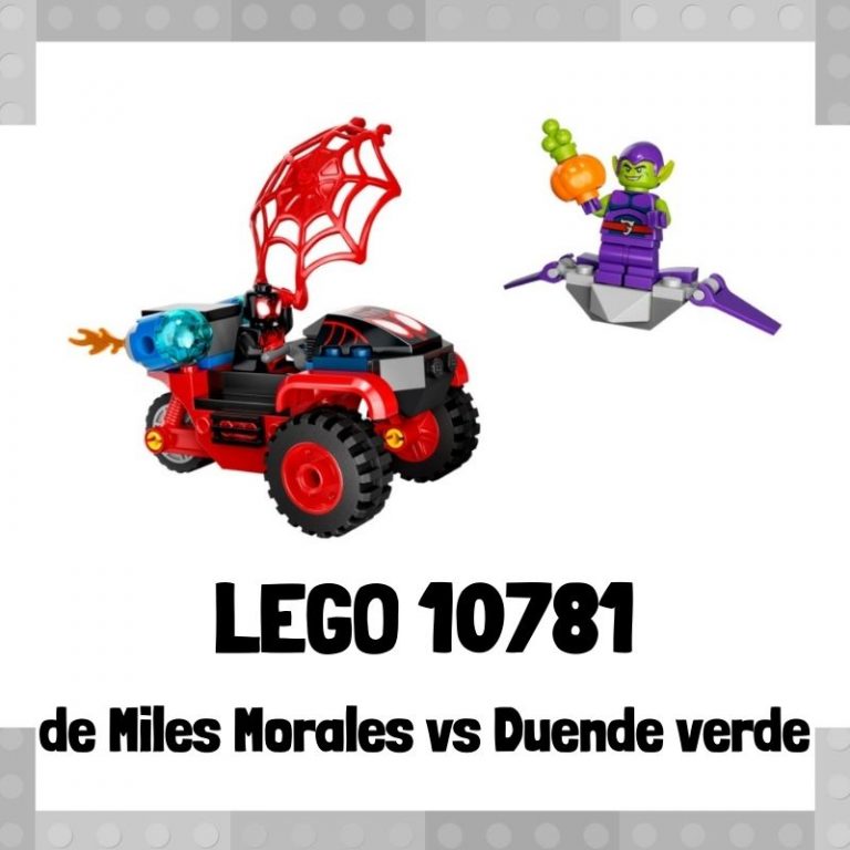 Lee más sobre el artículo Set de LEGO 10781 de Spider-man Miles Morales vs Duende Verde de Marvel