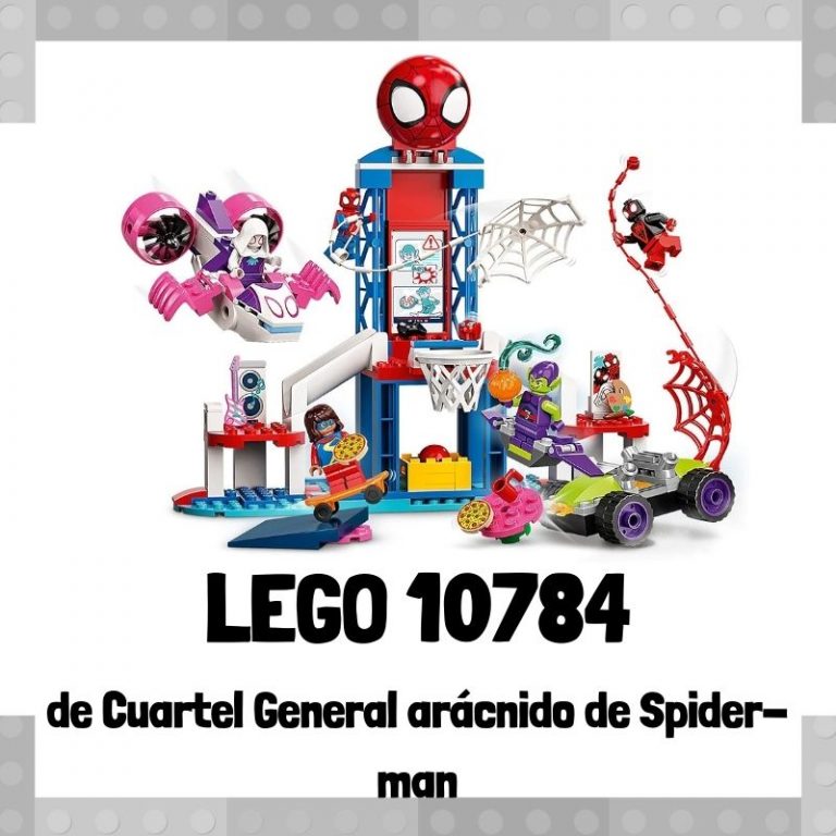 Lee m谩s sobre el art铆culo Set de LEGO 10784 de Cuartel general ar谩cnido de Spider-man de Marvel