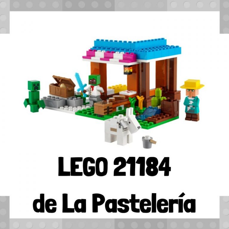 Lee más sobre el artículo Set de LEGO 21184 de La Pastelería de Minecraft