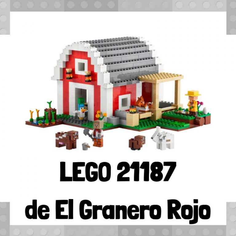 Lee más sobre el artículo Set de LEGO 21187 de El Granero Rojo de Minecraft