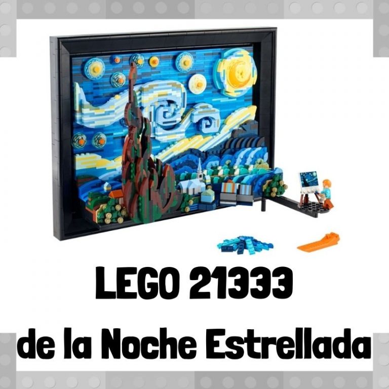 Lee más sobre el artículo Set de LEGO 21333 de la Noche Estrellada de Vincent Van Gogh de Vincent Van Gogh