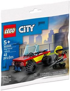 Lego 30585 De Vehículo De Patrulla De Incendios De Lego City