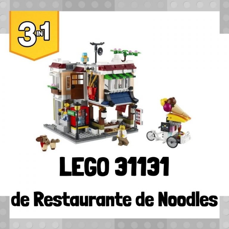 Lee más sobre el artículo Set de LEGO 31131 3 en 1 de Restaurante de Noodles