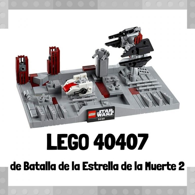 Lee más sobre el artículo Set de LEGO 40407 de Batalla de la Estrella de la Muerte 2 de Star Wars
