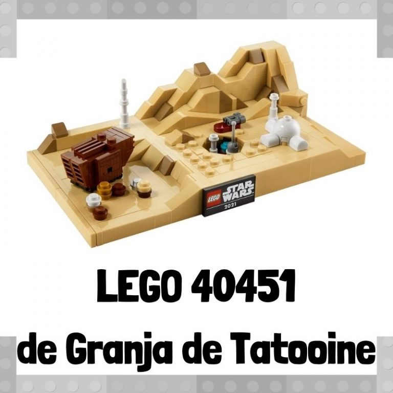 Lee más sobre el artículo Set de LEGO 40451 de Granja de Tatooine de Star Wars
